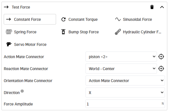 Constant Force